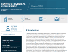 Tablet Screenshot of chirurgie-obesite-lyon.fr